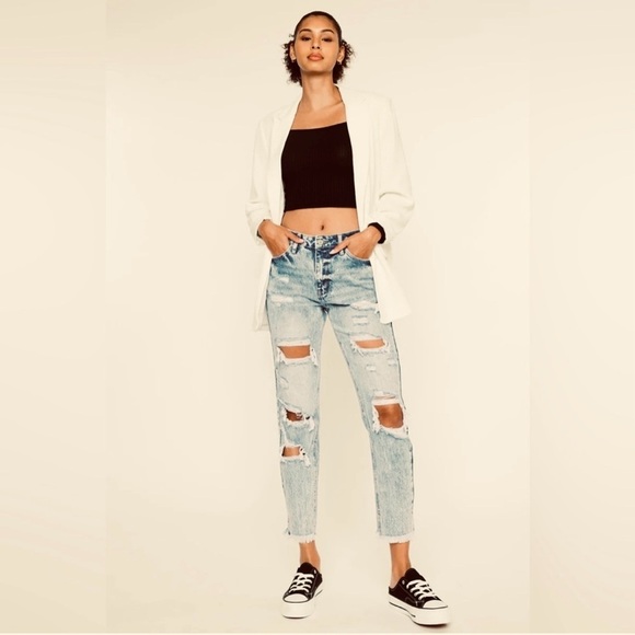 KanCan Collie High Rise Mom Jeans - Picture 9 of 11